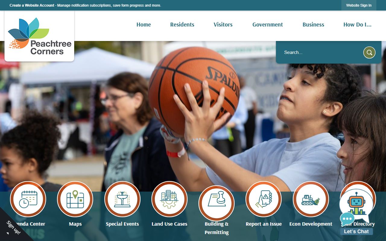 Peachtree Corners city website police department for Peachtree Corners booking reports